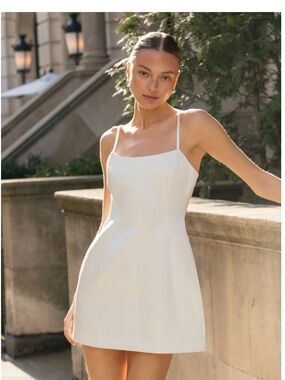 French Connection York Satin Mini Dress - 10